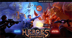 Desktop Screenshot of heroesofsoulcraft.com